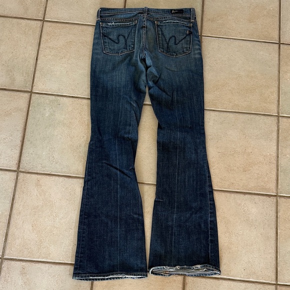 Citizens Of Humanity Denim - Citizens Of Humanity Dark Blue Flare Jeans